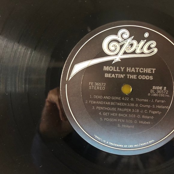 Molly Hatchet - Beatin' The Odds - Original Pressed Vinyl LP 1980 - MINT - Picture 9 of 9